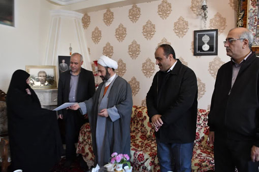 دیدار با خانواده معظم شهید شجاعی به مناسبت هفته خاک/ شهدا، جانبازان و ایثارگران حافظان اصلی خاک میهن